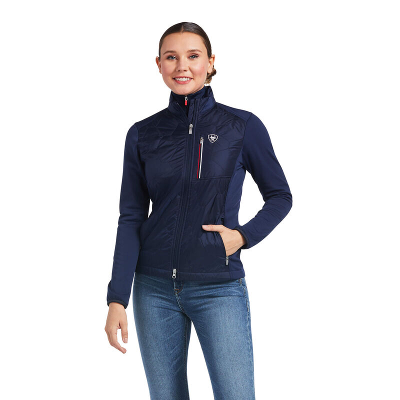 Chaqueta Ariat Fusion Insulated Azul Marino Mujer - Chile 312-SKABQG